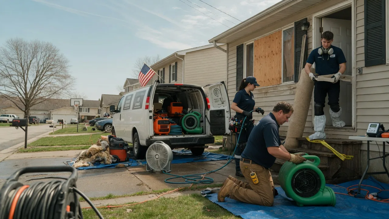 Water Damage Restoration in Rice Lake, WI near me
